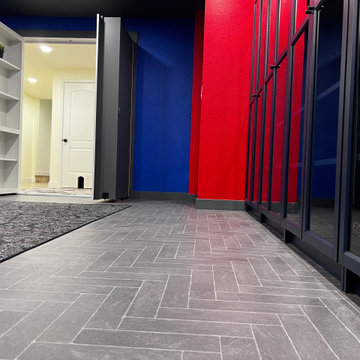 Fernandez Custom Basement Design and Finish