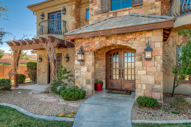 Traditional exterior home idea in Salt Lake City