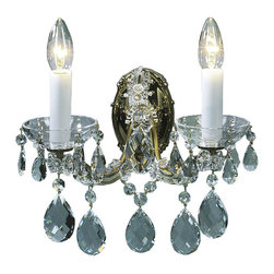 Inviting Home Inc. - Maria Theresa Crystal Sconce, Premium Crystal - Wall Sconces