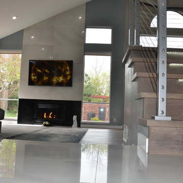 Walnut Creek Contemporary Living Room
