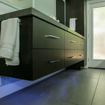Clean & Modern Master Bathroom