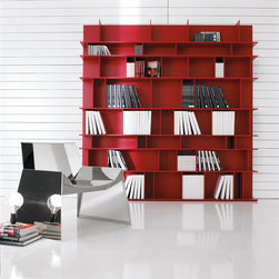 Wally Bookcase by Cattelan Italia - Bookcases