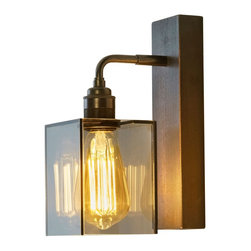 Smoked Glass Squirrel Wall Lights - Wall Lights