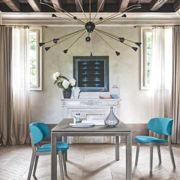 Calligaris Omnia Table and Claire Chair