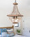 Farmhouse 4-Light Wood Beaded Chandelier Candle Empire Chandeliers