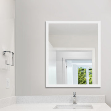 36-in W LED Bathroom Mirror,Wall Mount,Anti Fog,Dimmable