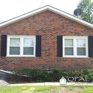 White Alside Mezzo Vinyl Windows installed in Naperville