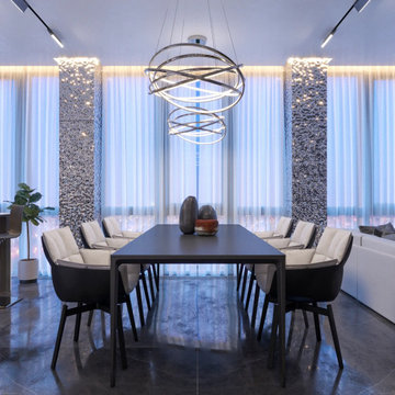 Luxury Glass Columns Design and Decor