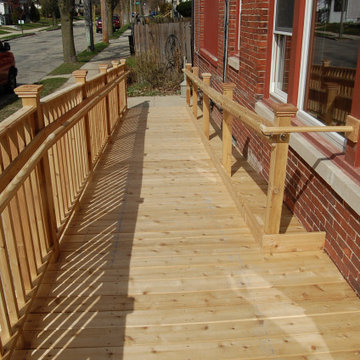 Commercial building Wheelchair ramp