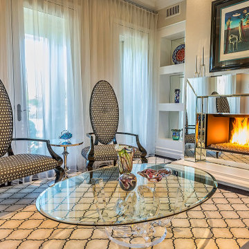 Art Collector's Colorful Home