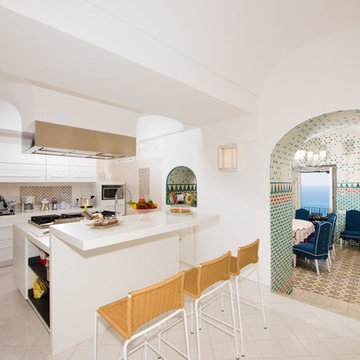 Villa Eden Positano - Cucina e Sala da pranzo
