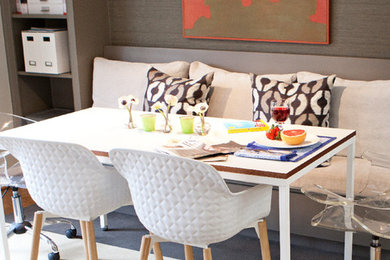 Elegant dining room photo in Nashville