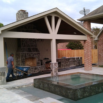 Patio Cover Project of the Month in Katy, TX- July, 2015