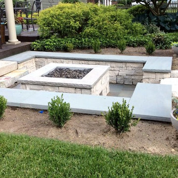 Stone used for outdoor living areas