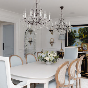 French Inspired Traditional Chateau