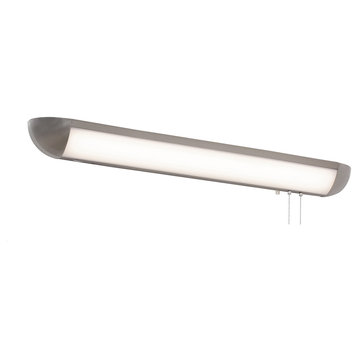 Clairemont 48'' LED Overbed - Satin Nickel