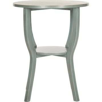 Rhodes Accent Table - Steel Blue