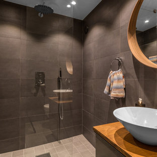 Foton och badrumsinspiration för moderna badrum i Sverige