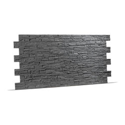 Faux foam panels - Wallpaper