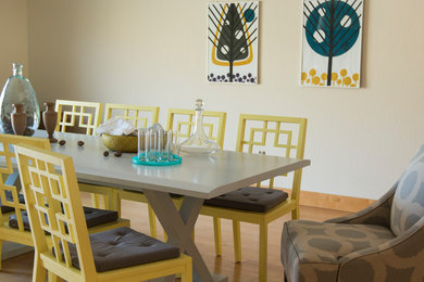 Inspiration for a contemporary dining room remodel in Phoenix