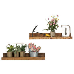 Rustic Display And Wall Shelves  by Del Hutson Designs