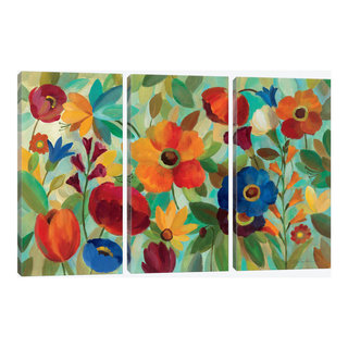 Oliver Gal Fashion Floral Trunk Giclee Art Print on Gallery Wrap
