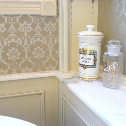 Stunning Master Bathroom - Wallpaper
