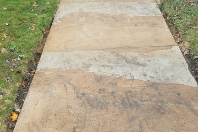 Installing sandstone
