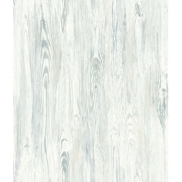 MN1952 Rusticano White / Blue Wallpaper by York Wallcoverings