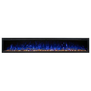 Modern Flames SPECTRUM SLIMLINE 100″ Linear Electric Fireplace SPS-100B