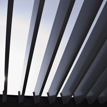 Lamellendach für eine neue Terrasse in Rott am Inn