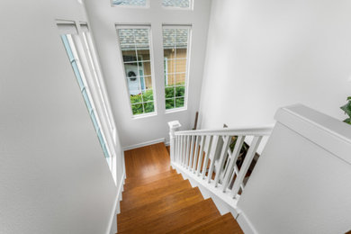 Staircase - contemporary staircase idea in Seattle