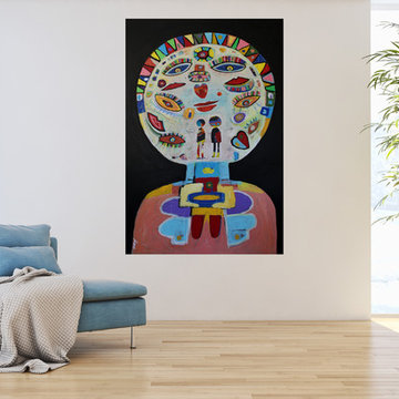 "When I Met You" by Doron Noyman in a room setting