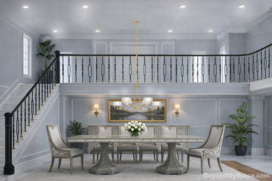 Dining room - dining room idea in Orange County