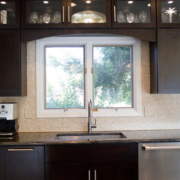 Mouser Centra in Select Alder wood Espresso stain