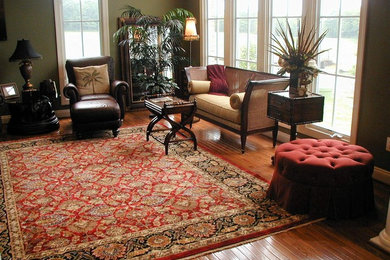 Inspiration for an eclectic living room remodel in DC Metro