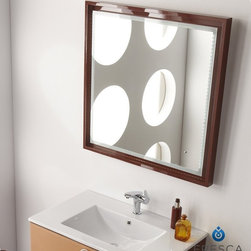 Fresca Platinum Napoli 32" Bathroom Mirror FPMR7544CL - Bathroom Mirrors