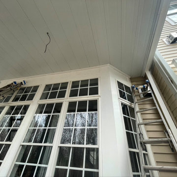 Screened in enclosure / Raintight Aluminum Underdeck Ceiling