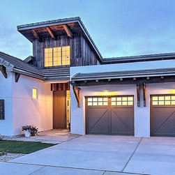 Contemporary/Rustic Home - Garage Doors And Openers