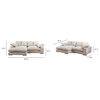 Plunge Sectional Cappuccino