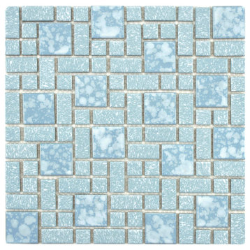 University Blue Porcelain Floor and Wall Tile