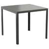 Black All-Weather Patio Table, SB-A268T-BK-GG