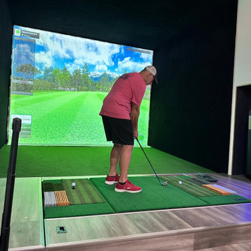 Pro Golf Simulator installation