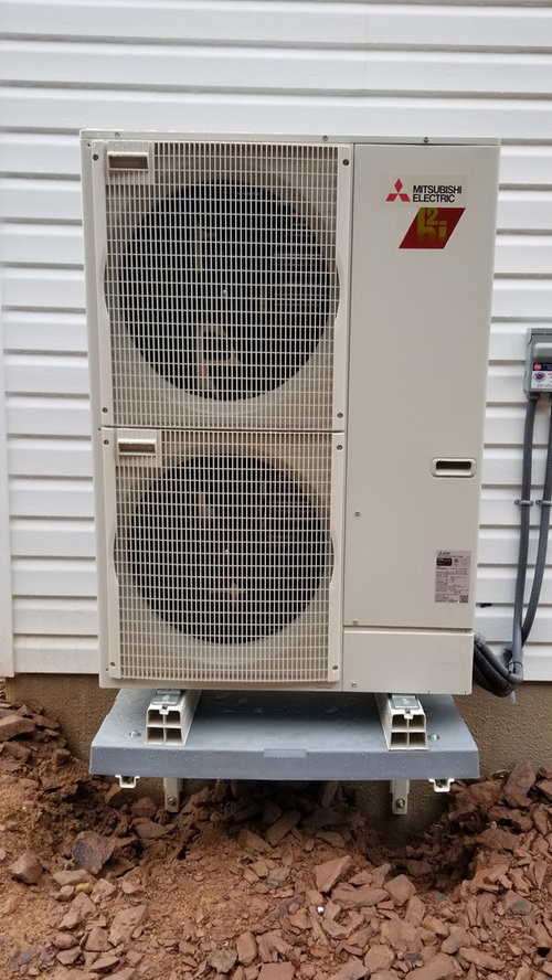 Snow Stand for Heat Pump