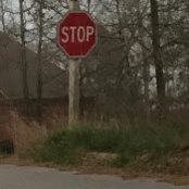 Stop sign gamer's photo