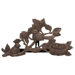 Cast Aluminum Decorative Hose Stand Mediterranean Garden Hose