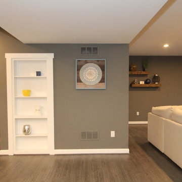 Reisterstown Stone Facade Basement