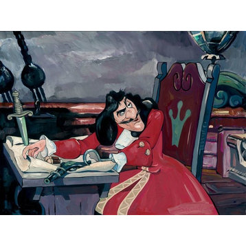 Disney Fine Art The Captain's Quarters by Jim Salvati, Gallery Wrapped Giclee