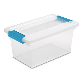 Sterilite 14968006 Box Latching With Lid Plastic 32 Quart: Storage