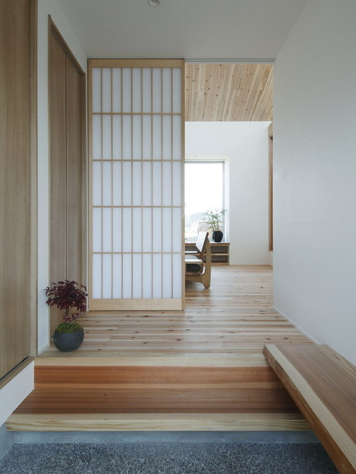 Asian Entryway Design Ideas, Remodels & Photos